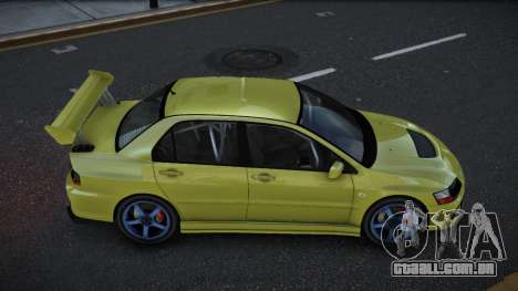 Mitsubishi Lancer Evolution VIII Kocjec para GTA 4