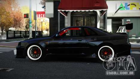 Nissan Skyline R34 Ujalo para GTA 4