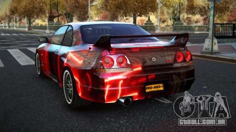 Nissan Skyline R33 Tixol S8 para GTA 4