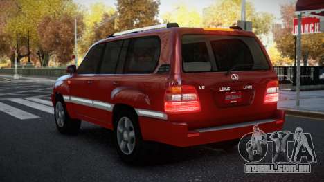 Lexus LX470 Kelyusan para GTA 4