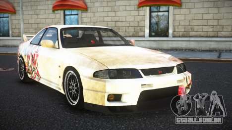 Nissan Skyline R33 Elnale S8 para GTA 4