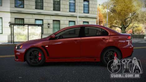 Mitsubishi Lancer Evolution X Ruwwokem para GTA 4