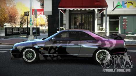 Nissan Skyline R33 Tixol S13 para GTA 4