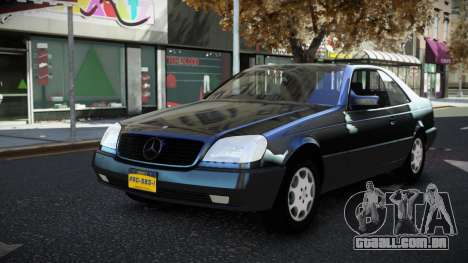 Mercedes-Benz 600SEC B3Y para GTA 4