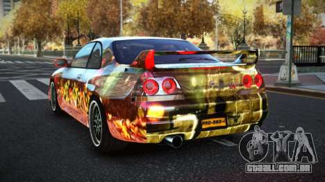 Nissan Skyline R33 Tixol S3 para GTA 4