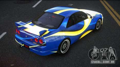 Nissan Skyline R33 Elnale S14 para GTA 4