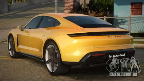Porsche Taycan Turbo S V1.1 para GTA San Andreas