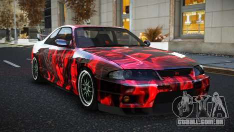 Nissan Skyline R33 Tixol S5 para GTA 4