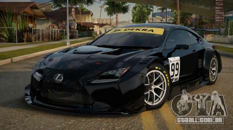 Lexus RC-F JP para GTA San Andreas