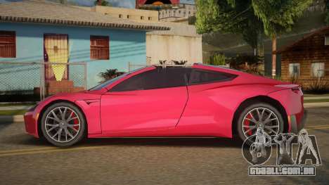 Tesla Roadster Jakyly para GTA San Andreas
