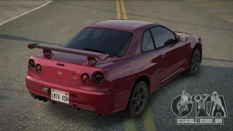 Nissan Skyline R34 GT-R V-Spec para GTA San Andreas