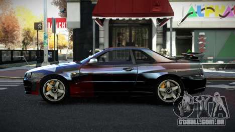 Nissan Skyline R34 JML S9 para GTA 4