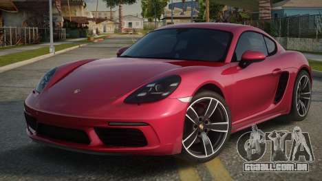 Porsche Cayman 718 Droleson para GTA San Andreas