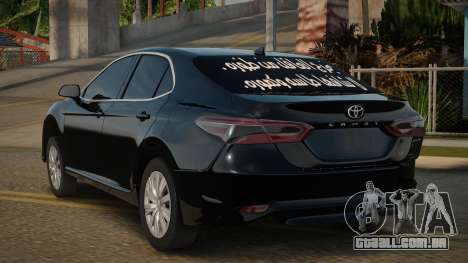 Toyota Camry 2019 KSA Drift Edition para GTA San Andreas