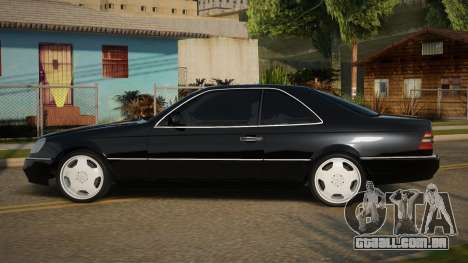 Mercedes-Benz 600SEC Erley para GTA San Andreas