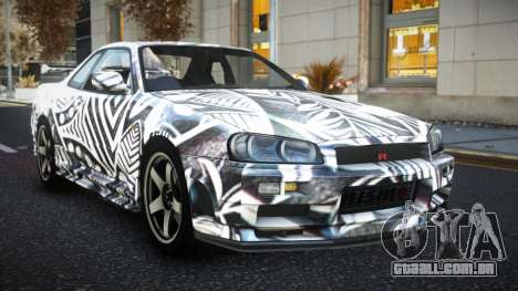 Nissan Skyline R34 JML S1 para GTA 4