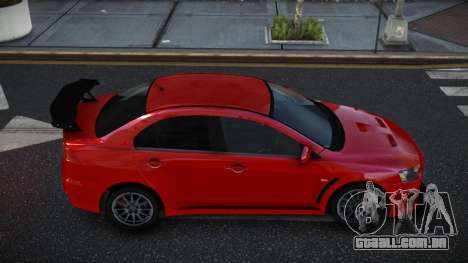 Mitsubishi Lancer Evo X Velcis para GTA 4