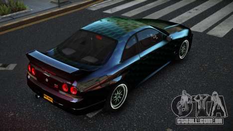 Nissan Skyline R33 Tixol S10 para GTA 4