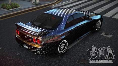 Nissan Skyline R33 Tixol S14 para GTA 4