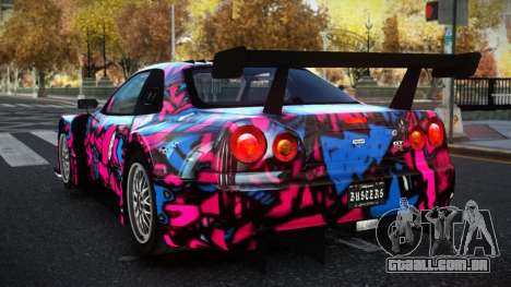 Nissan Skyline R34 YHL S1 para GTA 4