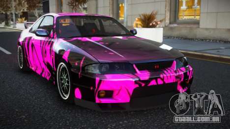 Nissan Skyline R33 Tixol S11 para GTA 4