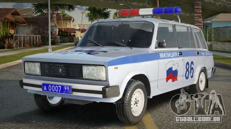 VAZ 2104 Moscow Police para GTA San Andreas