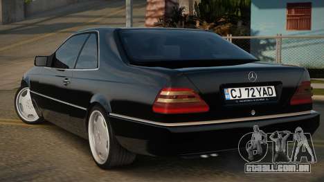 Mercedes-Benz 600SEC Erley para GTA San Andreas