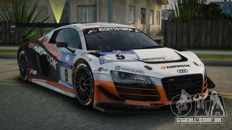 Audi R8 LMS RHA para GTA San Andreas