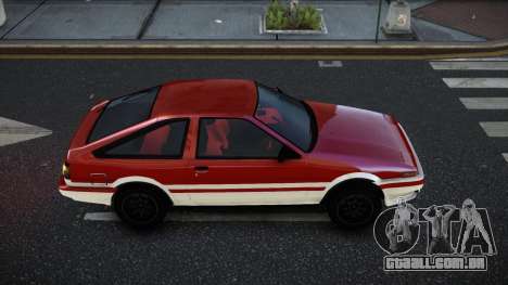 Toyota AE86 Festyhu para GTA 4