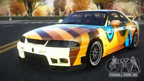Nissan Skyline R33 Elnale S12 para GTA 4