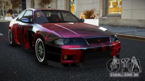 Nissan Skyline R33 Tixol S8 para GTA 4