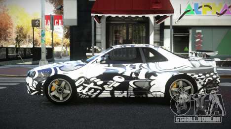 Nissan Skyline R34 JML S4 para GTA 4