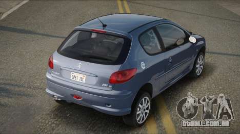 Peugeot 206 GTI V1.1 para GTA San Andreas