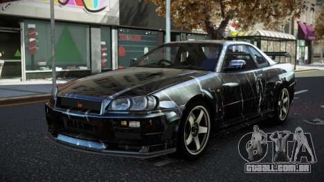 Nissan Skyline R34 JML S8 para GTA 4