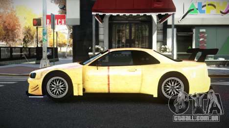 Nissan Skyline R34 YHL S11 para GTA 4