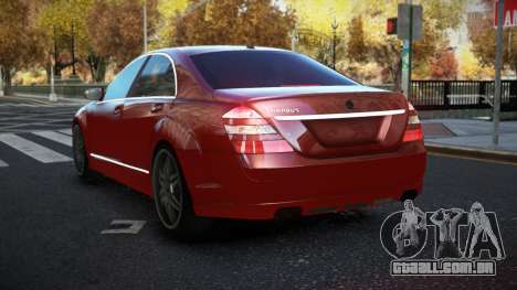 Mercedes-Benz W221 Drunta para GTA 4