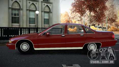 Chevrolet Caprice Fupafaqam para GTA 4