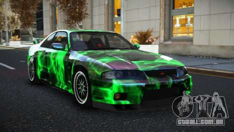 Nissan Skyline R33 Tixol S2 para GTA 4