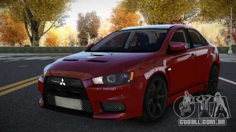 Mitsubishi Lancer Evolution X Ruwwokem para GTA 4