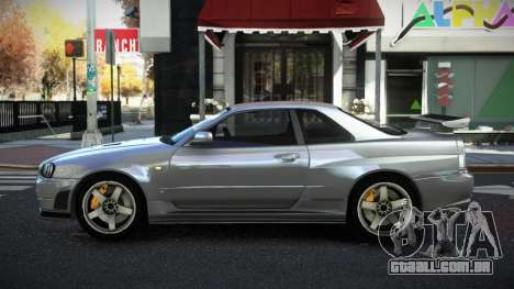 Nissan Skyline R34 JML para GTA 4