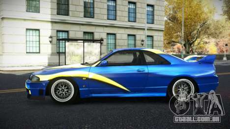 Nissan Skyline R33 Elnale S14 para GTA 4