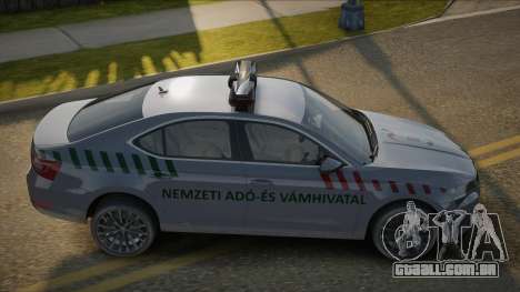 Skoda SuperB 2018 Nemzeti Ado-es Vamhivatal para GTA San Andreas