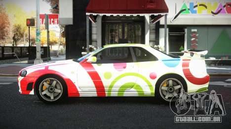 Nissan Skyline R34 JML S2 para GTA 4