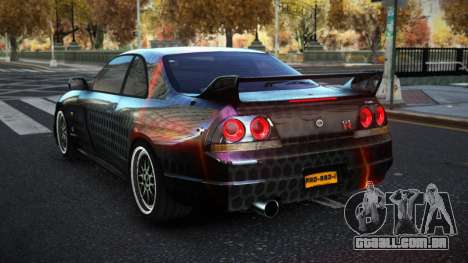 Nissan Skyline R33 Tixol S7 para GTA 4