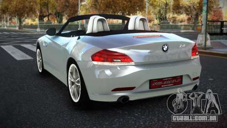 BMW Z4 Vidria para GTA 4