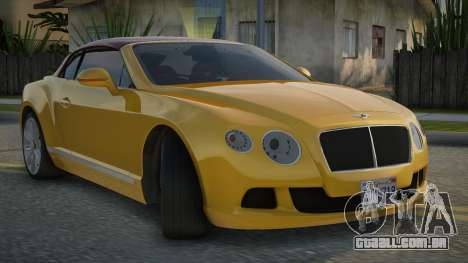 Bentley Continental GT Vinla para GTA San Andreas