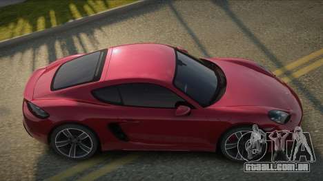 Porsche Cayman 718 Droleson para GTA San Andreas