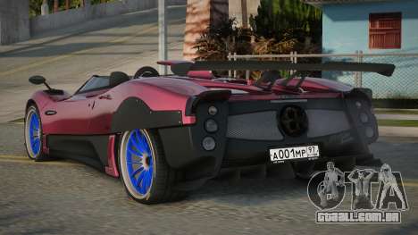 Pagani Zonda Ahralia para GTA San Andreas
