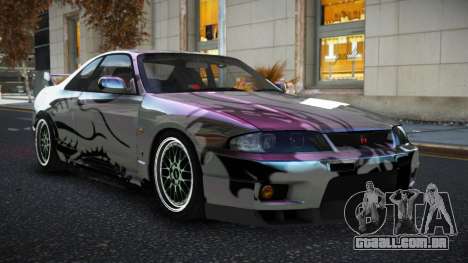 Nissan Skyline R33 Tixol S13 para GTA 4