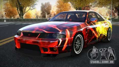 Nissan Skyline R33 Elnale S2 para GTA 4
